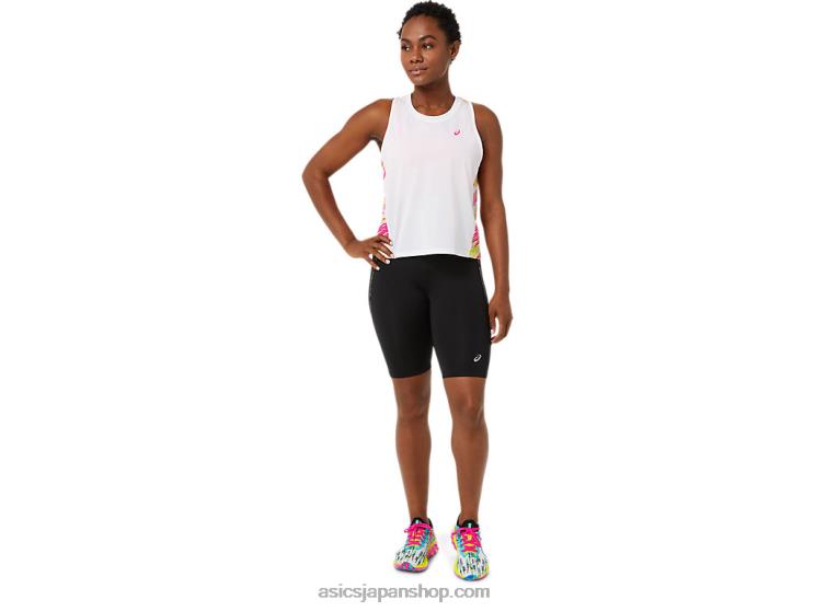 女性用カラーインジェクションタンク L20V3373Asics ピンクグロ