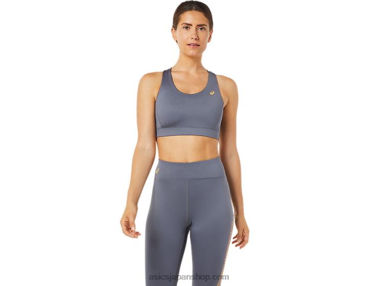 女性のクロスバックストラップブラジャー L20V3380Asics 大都市