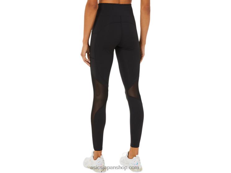 女性用メッシュブロックタイト L20V3412Asics パフォーマンスブラック