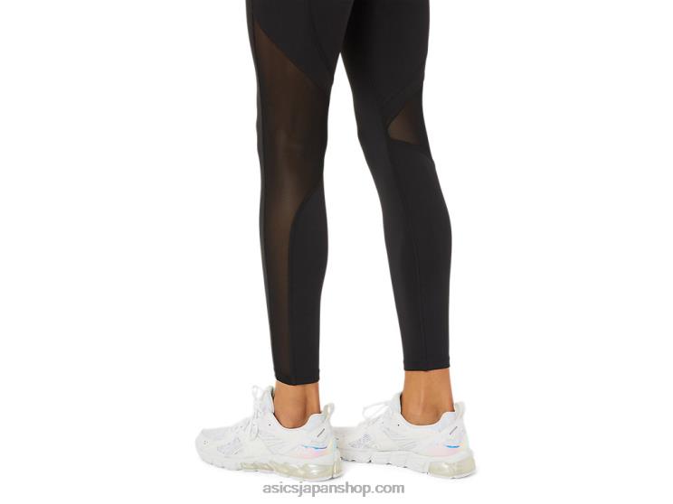 女性用メッシュブロックタイト L20V3412Asics パフォーマンスブラック