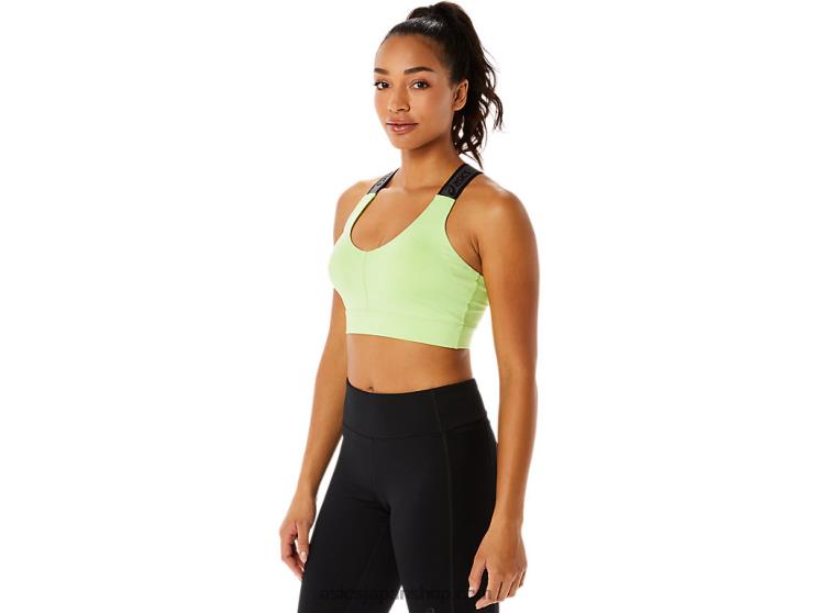 女性のフィットサナブラ L20V3444Asics ライムグリーン