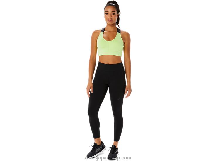 女性のフィットサナブラ L20V3444Asics ライムグリーン