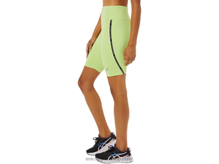 女子レーススプリンタータイト L20V3460Asics ライムグリーン