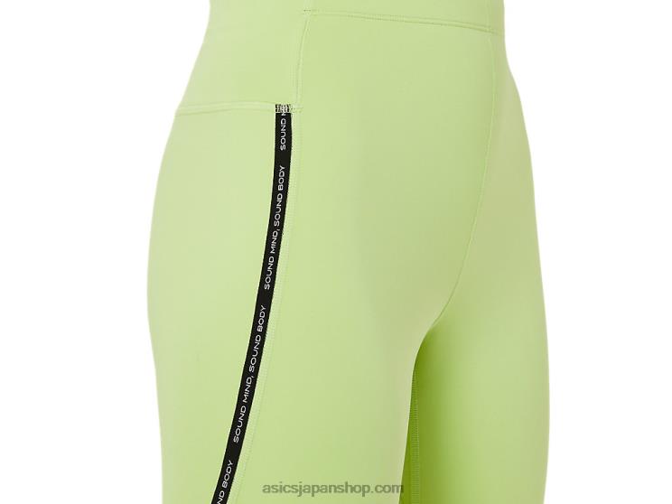 女子レーススプリンタータイト L20V3460Asics ライムグリーン