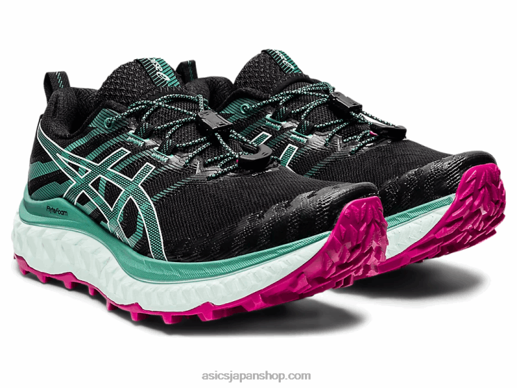 トラブコマックス L20V3461Asics 黒/癒しの海