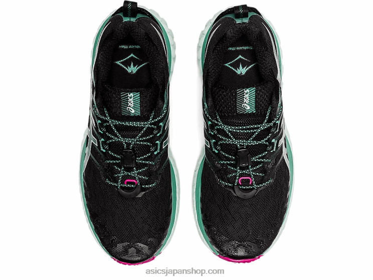 トラブコマックス L20V3461Asics 黒/癒しの海