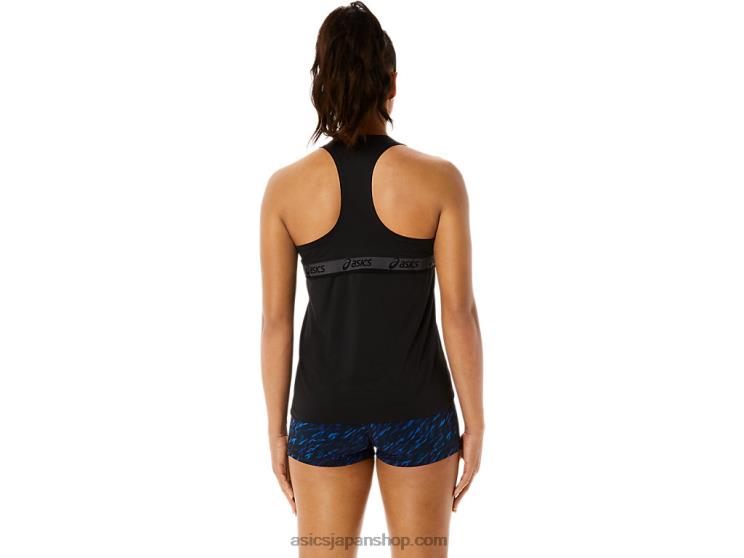 女性用フィットサナタンク L20V3465Asics パフォーマンスブラック