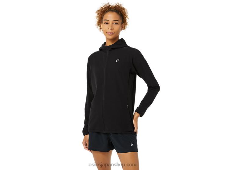女性用レディセットジャケット L20V3492Asics パフォーマンスブラック