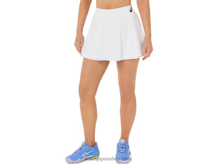 女性のマッチスコート L20V3523Asics 鮮やかな白