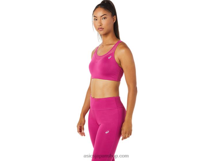 女性の加速ブラ L20V3563Asics フクシアレッド