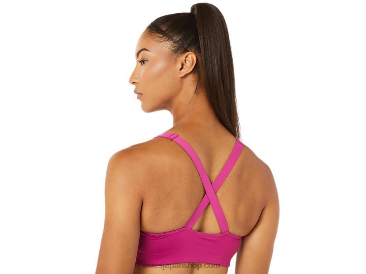 女性の加速ブラ L20V3563Asics フクシアレッド