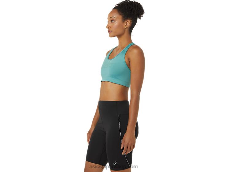 女性のスパイラルブラ L20V3569Asics セージ/セージ