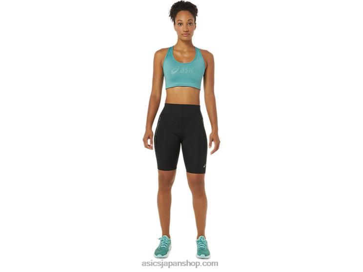 女性のスパイラルブラ L20V3569Asics セージ/セージ