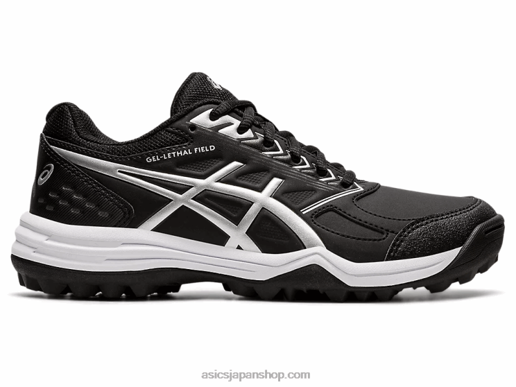 ゲル致死フィールド L20V3578Asics ブラック/ピュアシルバー