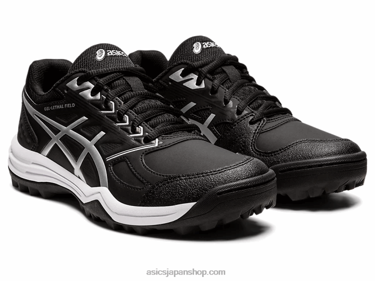 ゲル致死フィールド L20V3578Asics ブラック/ピュアシルバー