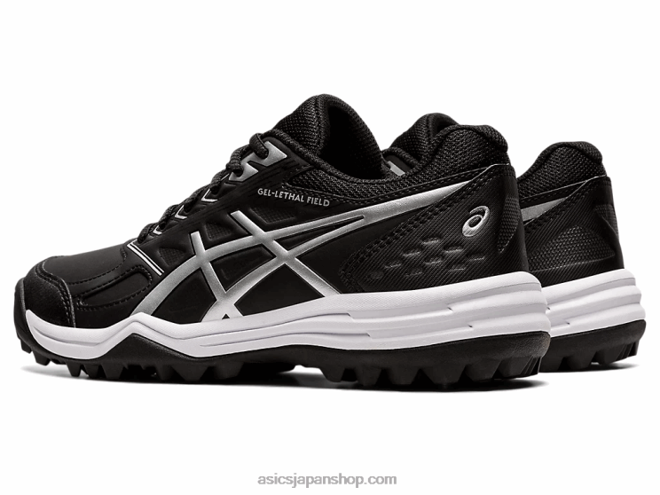 ゲル致死フィールド L20V3578Asics ブラック/ピュアシルバー