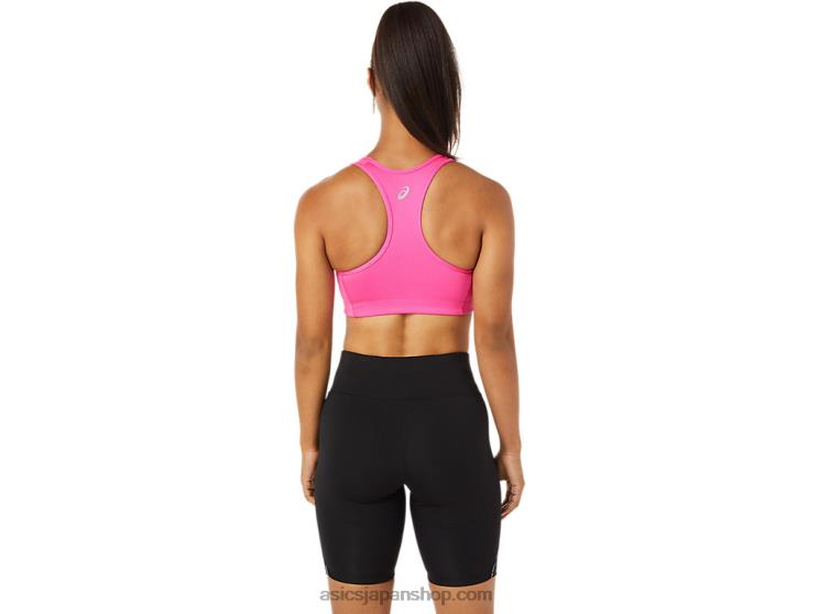 女性のスパイラルブラ L20V3582Asics ピンクグロ