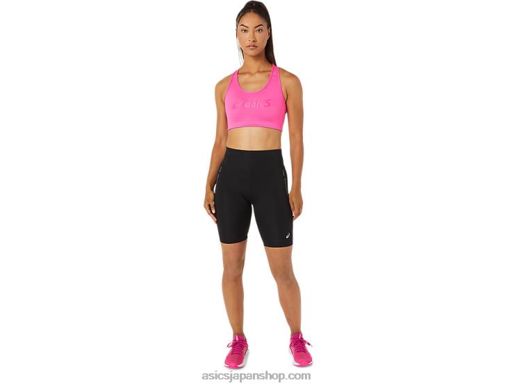 女性のスパイラルブラ L20V3582Asics ピンクグロ