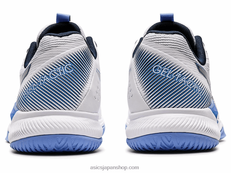 ゲル戦術 L20V3591Asics ホワイト/ツルニチニチソウブルー