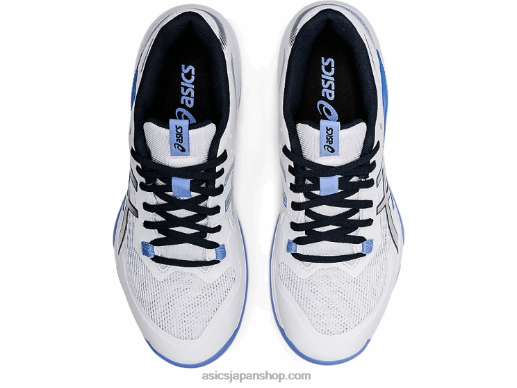 ゲル戦術 L20V3591Asics ホワイト/ツルニチニチソウブルー
