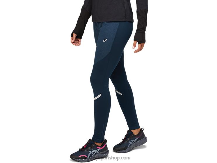 ウィメンズ ライトショー ウィンター タイト L20V3635Asics フレンチブルー