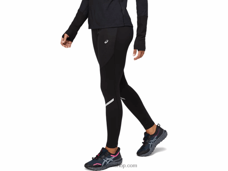 ウィメンズ ライトショー ウィンター タイト L20V3645Asics パフォーマンスブラック