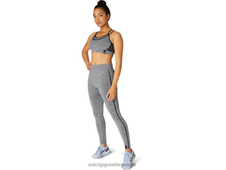 女性のシームレスなタイト L20V3673Asics パフォーマンスブラック