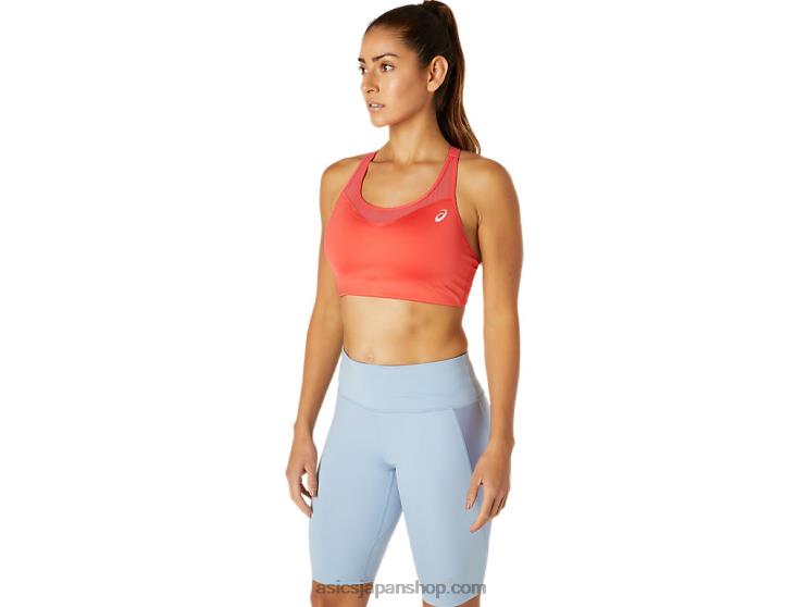 女性の加速ブラ L20V3729Asics ピンクグレープフルーツ