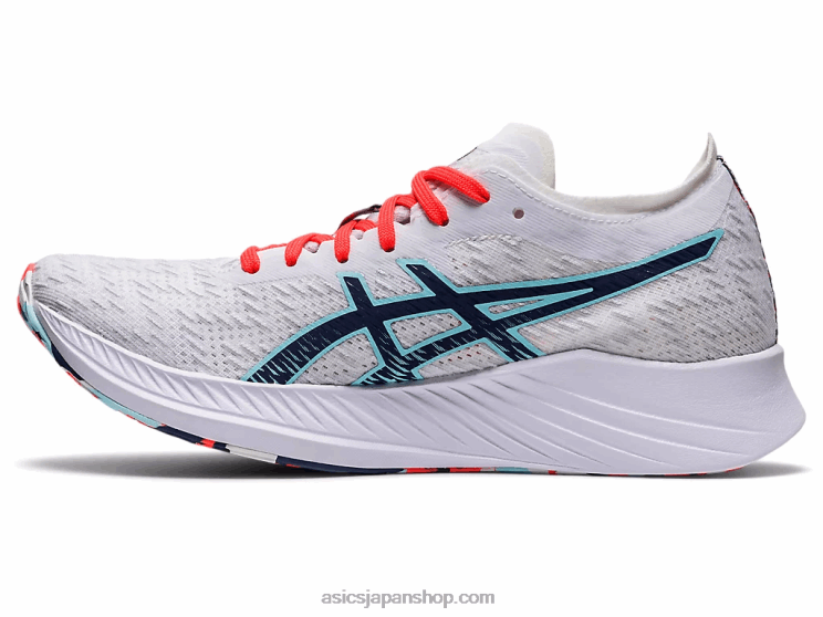 魔法のスピード L20V3741Asics ホワイト/サンダーブルー