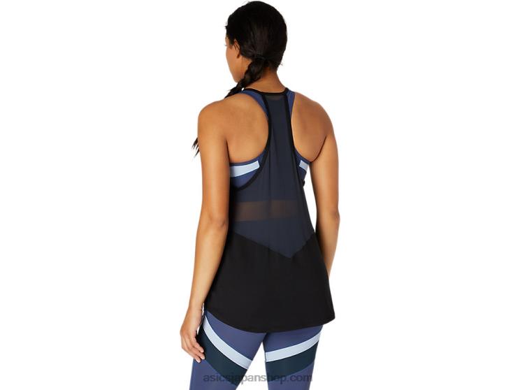 女性のタンク L20V3755Asics パフォーマンスブラック