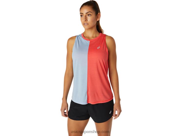 女子東京タンク L20V3760Asics ピンクグレープフルーツ/ミスト