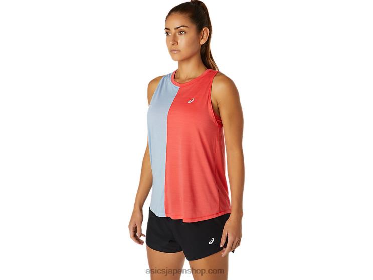 女子東京タンク L20V3760Asics ピンクグレープフルーツ/ミスト