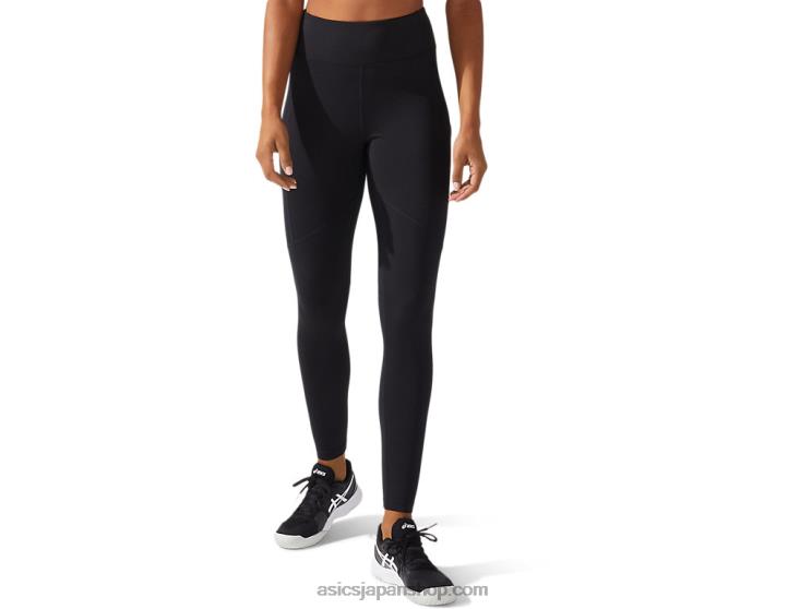 女性のコアタイト L20V3827Asics パフォーマンスブラック