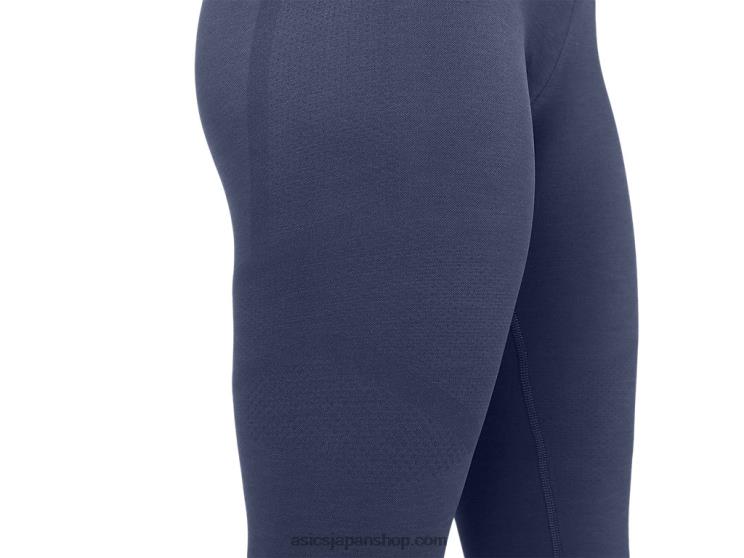 女性のシームレスなタイト L20V3848Asics サンダーブルー