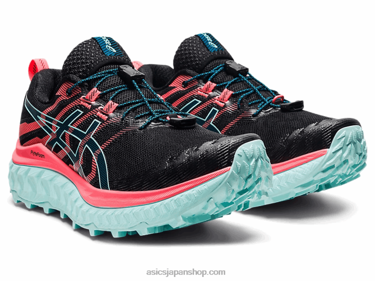 トラブコマックス L20V3877Asics ブラック/ブレイジングコーラル