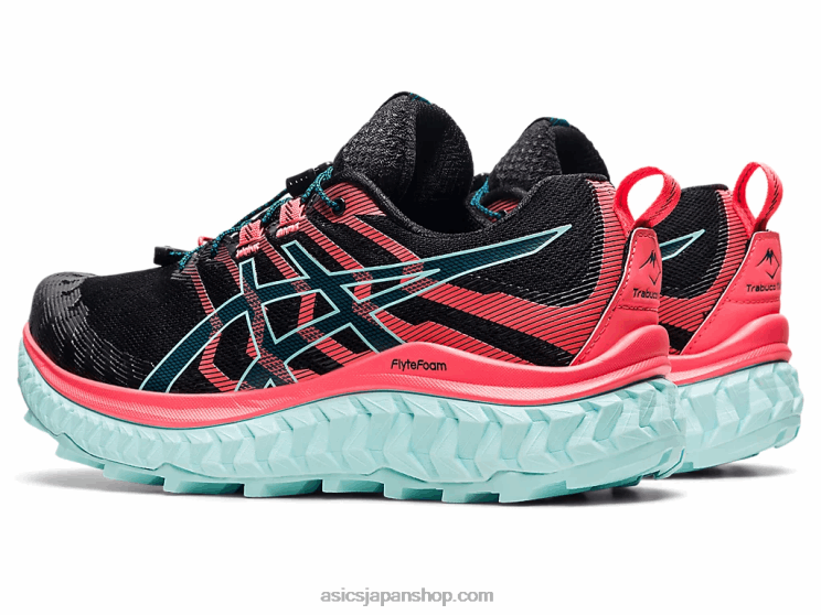 トラブコマックス L20V3877Asics ブラック/ブレイジングコーラル