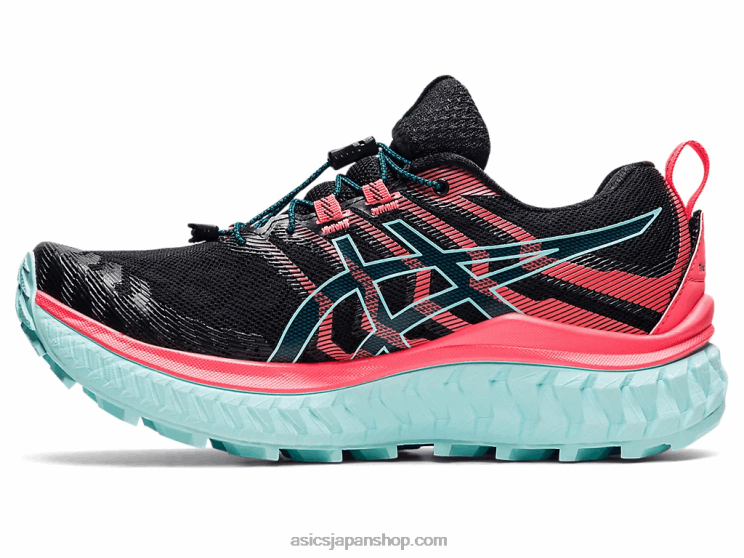 トラブコマックス L20V3877Asics ブラック/ブレイジングコーラル