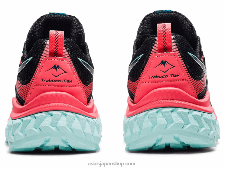 トラブコマックス L20V3877Asics ブラック/ブレイジングコーラル
