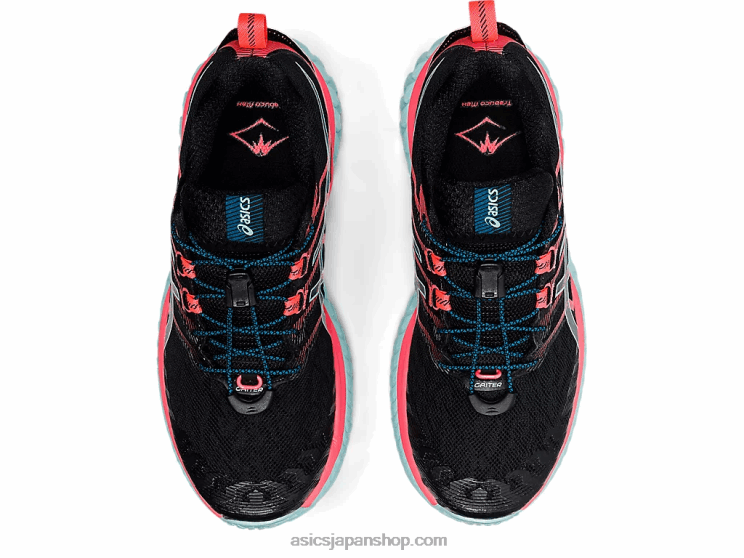 トラブコマックス L20V3877Asics ブラック/ブレイジングコーラル