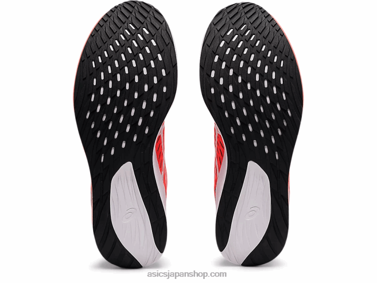 ハイパースピード L20V3885Asics サンライズレッド/ホワイト