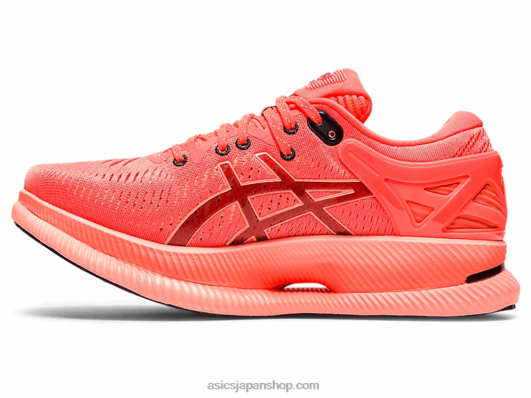メタライド L20V3956Asics サンライズレッド/ミッドナイト