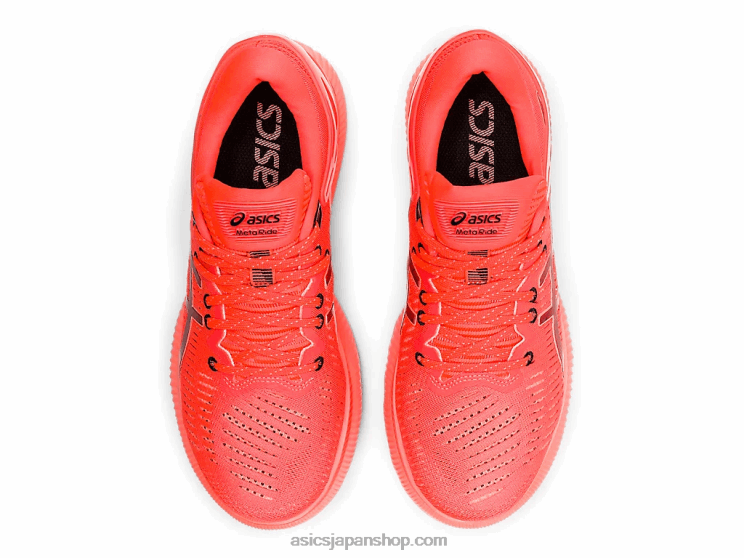 メタライド L20V3956Asics サンライズレッド/ミッドナイト