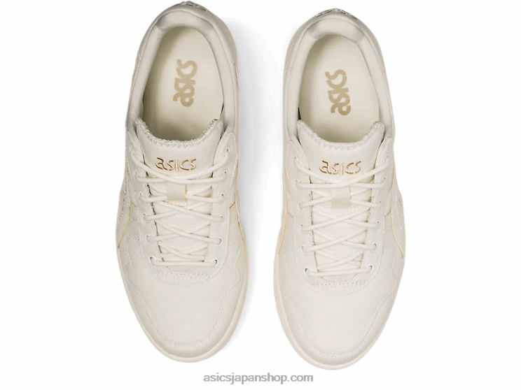 日本 L20V3957Asics クリーム/地衣類岩