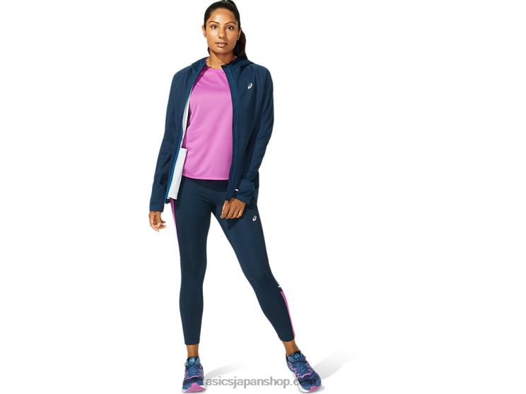 女性用アクセラジャケット L20V4050Asics フレンチブルー