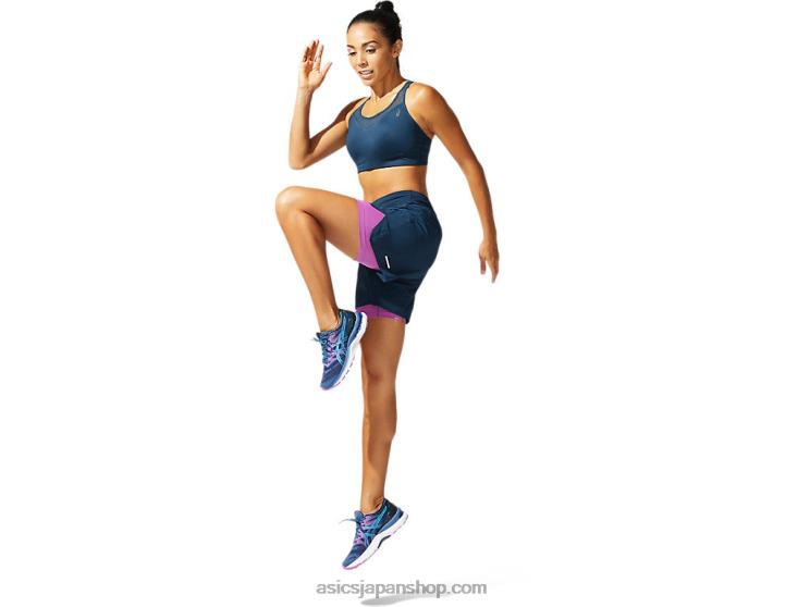 女性の加速ブラ L20V4073Asics フレンチブルー