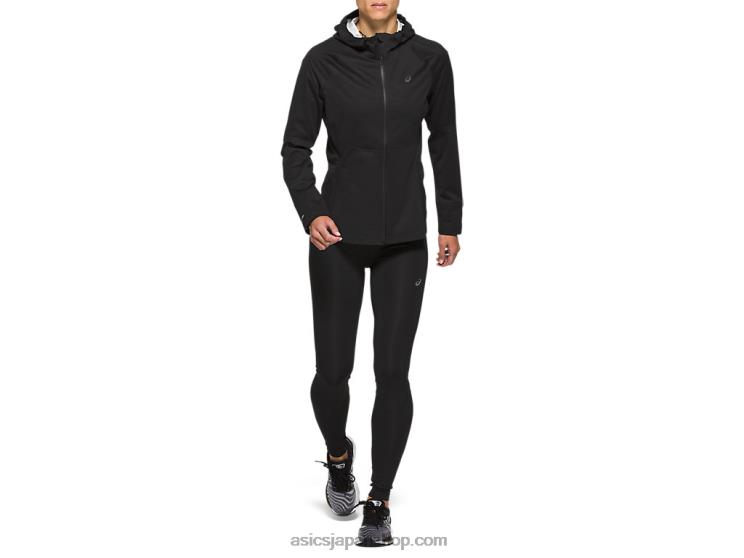 女性用アクセラジャケット L20V4193Asics パフォーマンスブラック