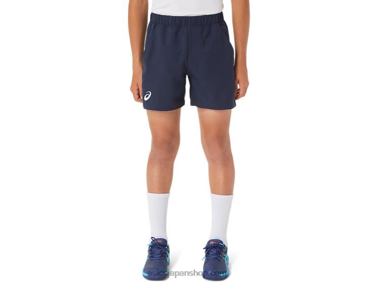 キッズテニスショートパンツ L20V4238Asics 夜中