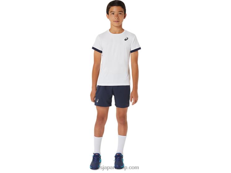 キッズテニスショートパンツ L20V4238Asics 夜中