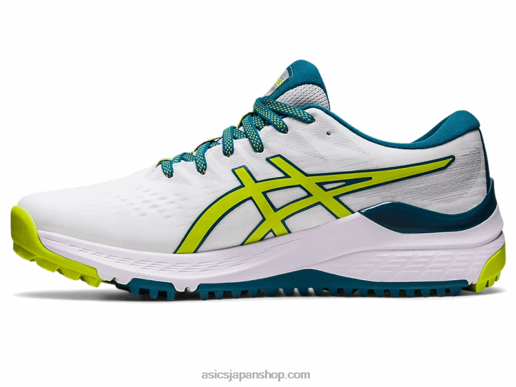 ゲルカヤノエース L20V457Asics ホワイト/ネオンライム