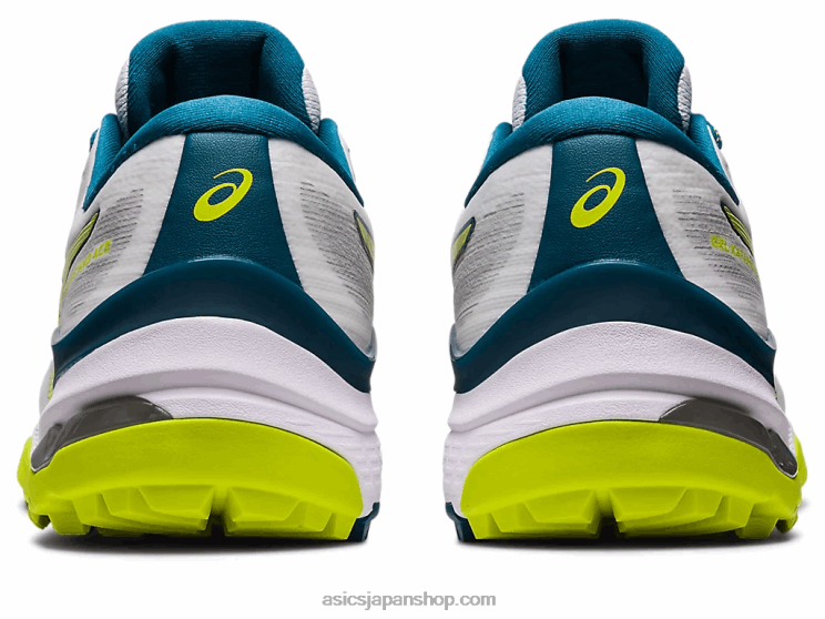 ゲルカヤノエース L20V457Asics ホワイト/ネオンライム